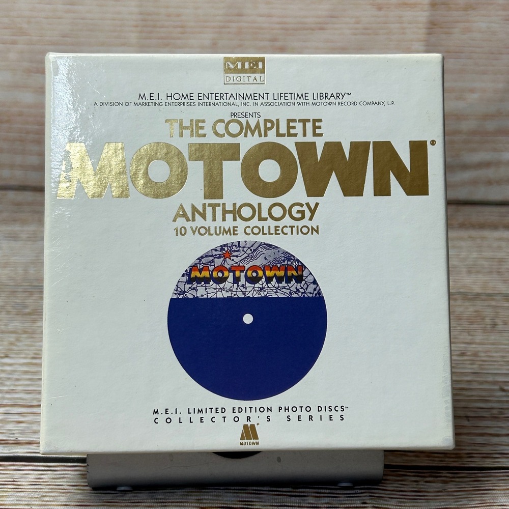 The Complete Motown Anthology 10 Volume Collection MEI Limited Edition Photo CDs